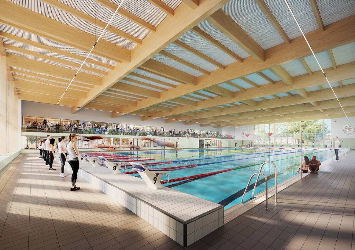 Nieuw zwembad - 50 meterbad